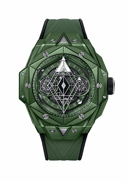 Hublot Big Bang Sang Bleu II Green Magic Uhren